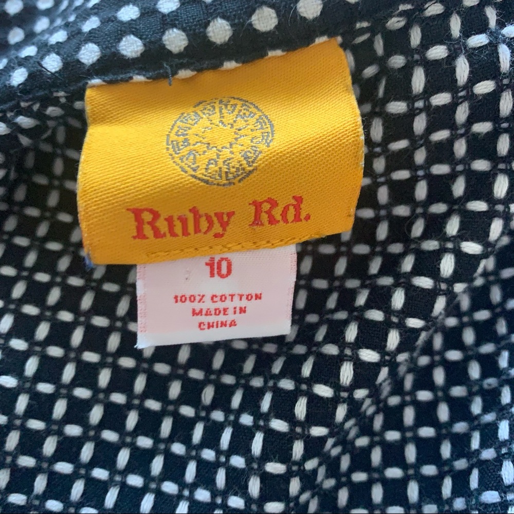 Ruby Rd Crop Polka Dot Lightweight Jacket - Picture 4 of 13